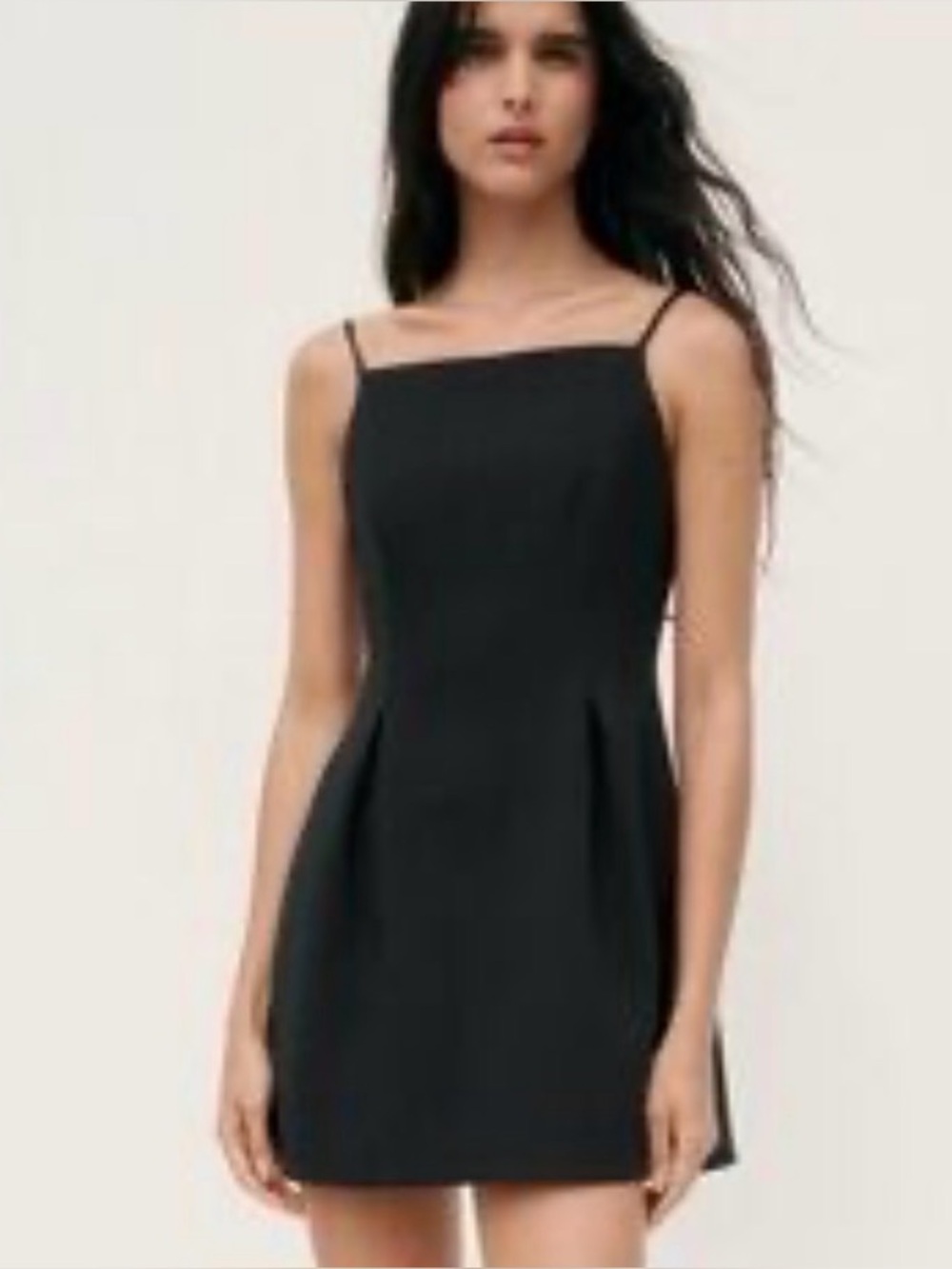 Zara black mini dress size xs